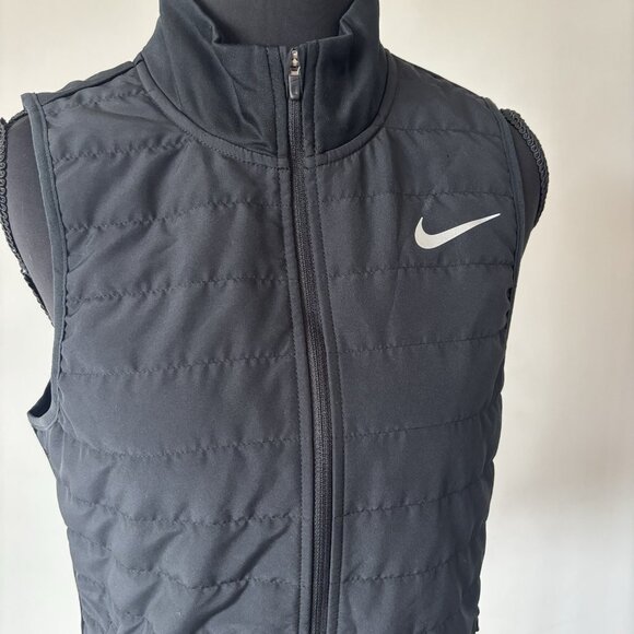 Nike Therma-Fit Essential Black Running Vest Women’s Small Outdoor Athleisure - Picture 6 of 13